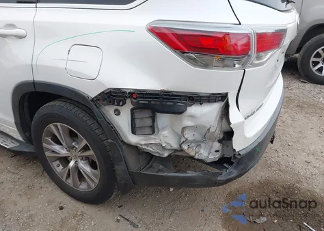 2015 Toyota Highlander Xle V6 from USA, damaged, VIN 5TDKKRFH4FS076220